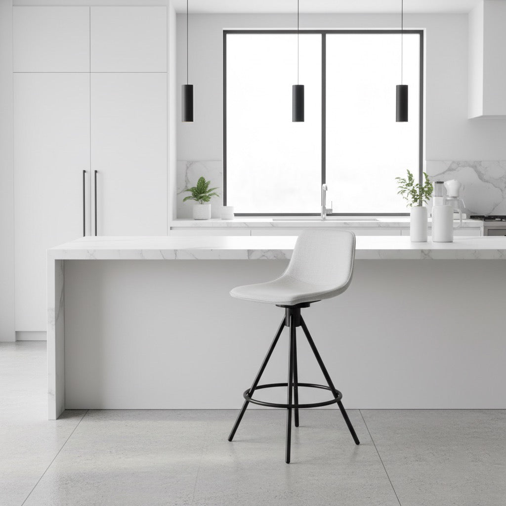 Lot de 2 tabourets de cuisine - Brandon