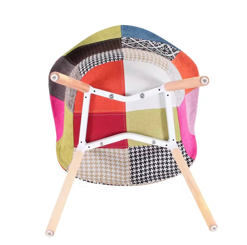 Ensemble de 2 chaises - Patchwork