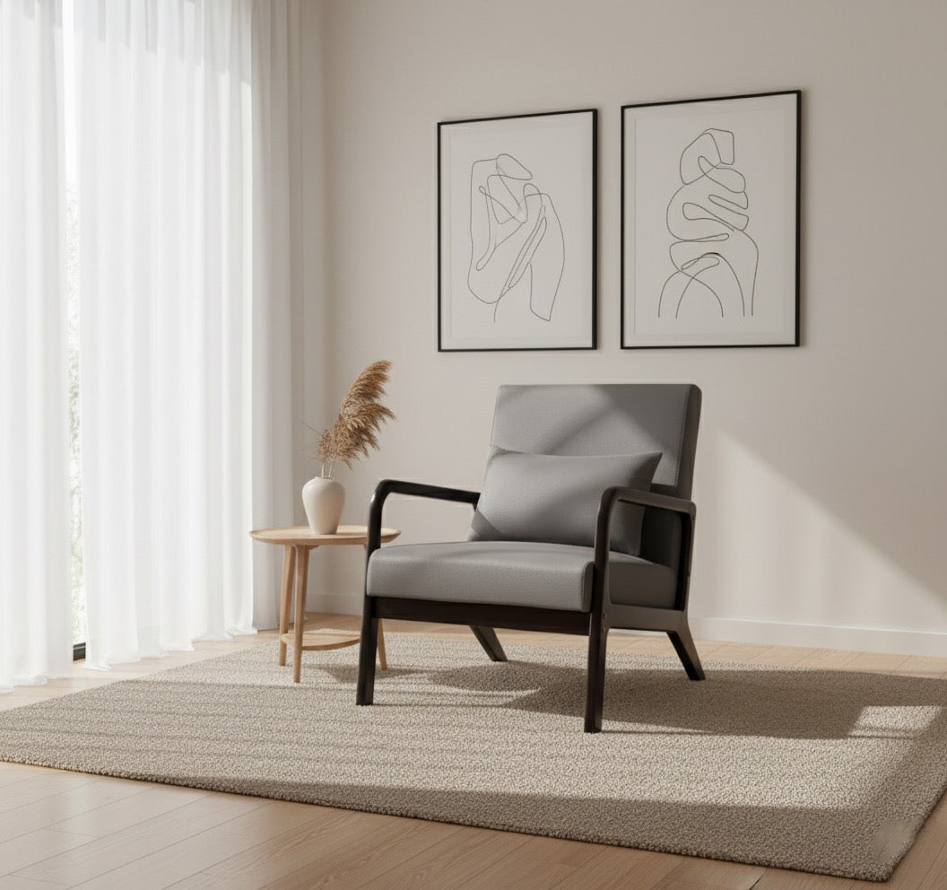 Fauteuil en bois naturel - Rêve