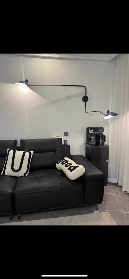 Lampe à double tête - Mouille