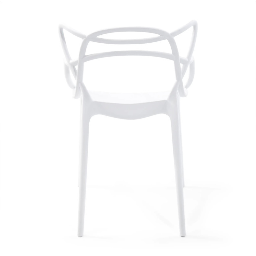 Pack de 4 sillas de diseño para exterior - Moisés