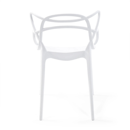 Pack de 4 sillas de diseño para exterior - Moisés