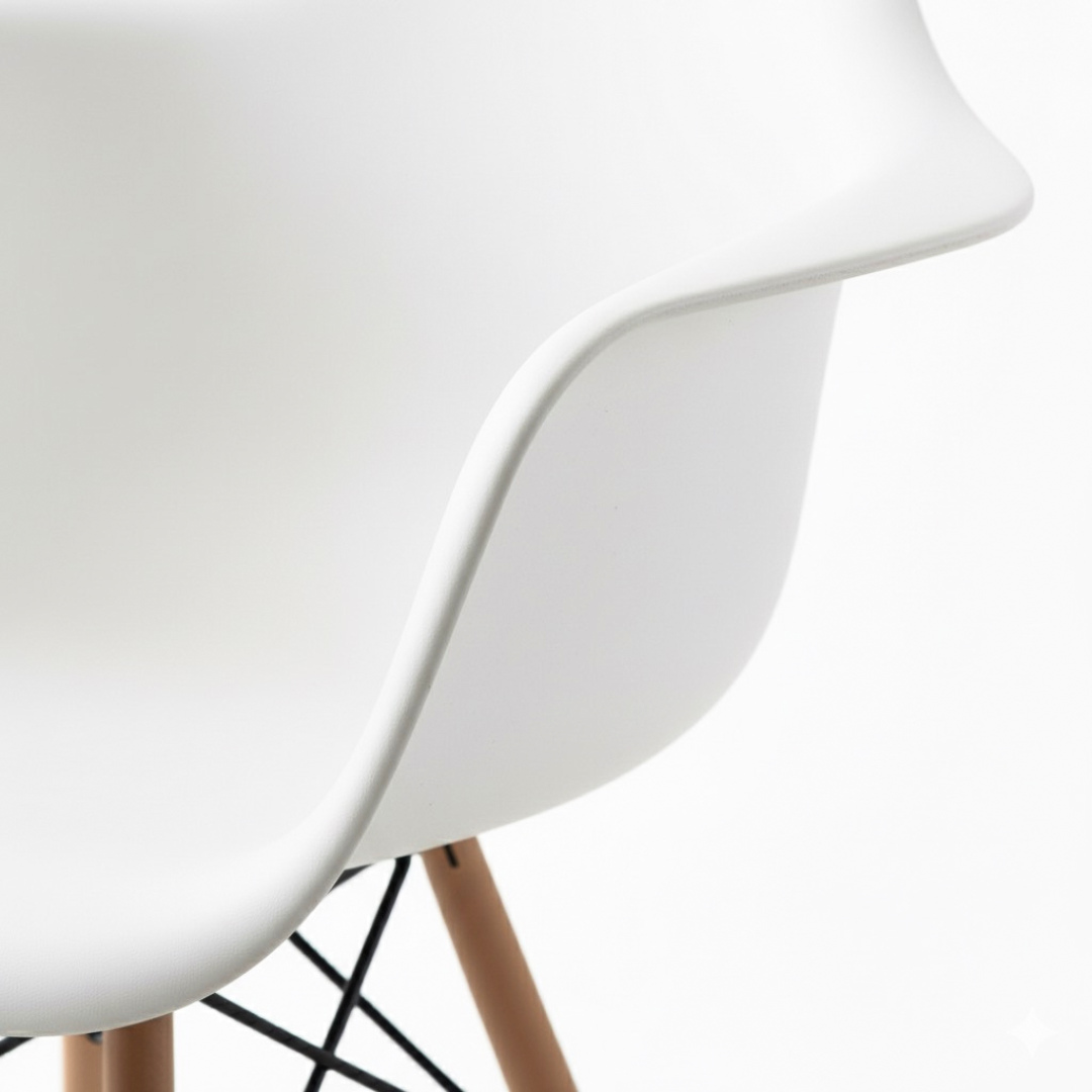 Pack de cuatro unidades silla de diseño con brazos - James