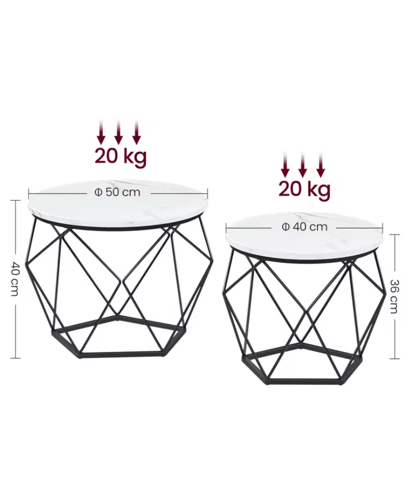 Set de mesas - Emille