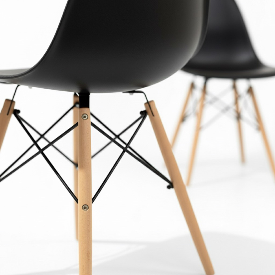 Pack de cuatro unidades silla de diseño - James