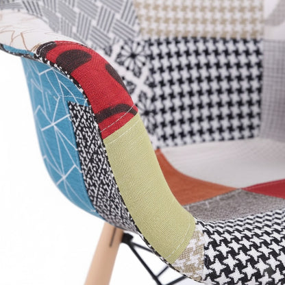 Set de 2 sillas - Patchwork