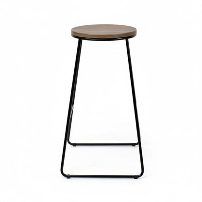 Taburete en madera natural - Wallet