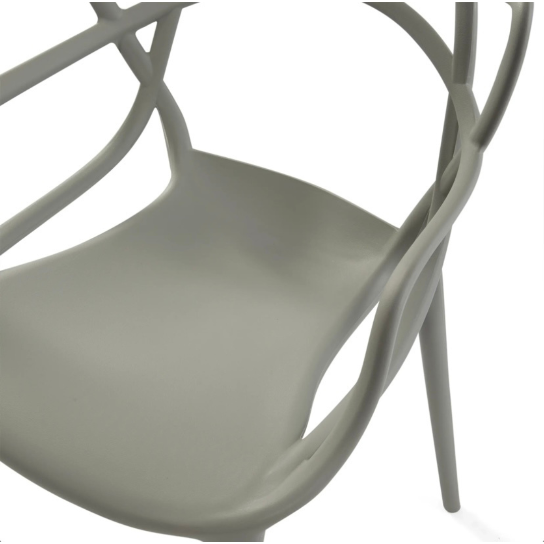 Pack de 4 sillas de diseño para exterior - Moisés