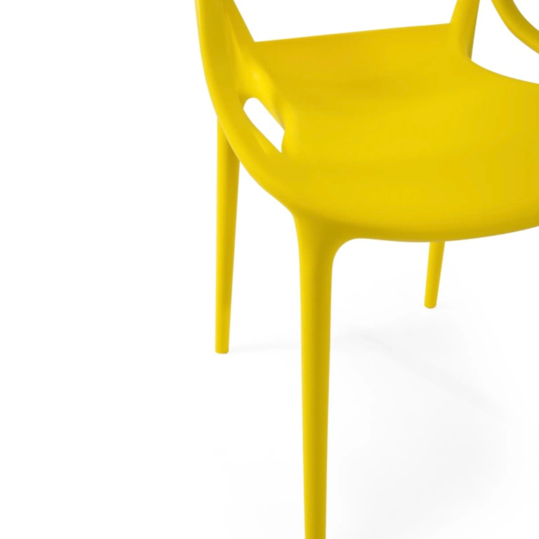 Pack de 4 sillas de diseño para exterior - Moisés