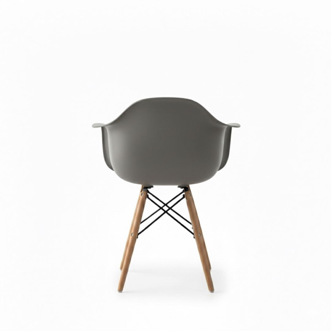 Pack de cuatro unidades silla de diseño con brazos - James