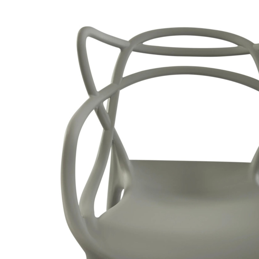 Pack de 4 sillas de diseño para exterior - Moisés