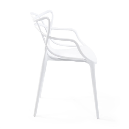 Pack de 4 sillas de diseño para exterior - Moisés