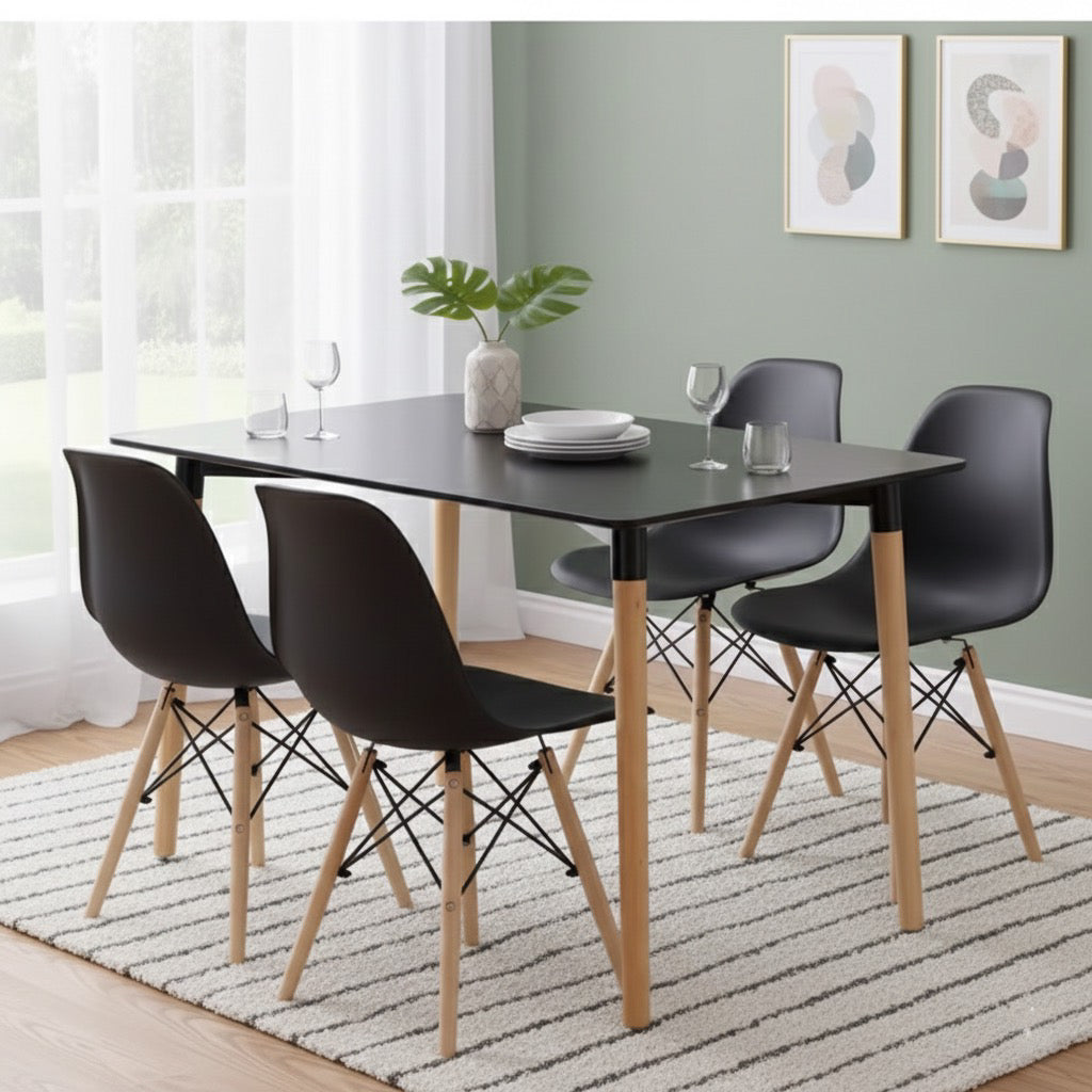 Conjunto de comedor mesa + sillas - James