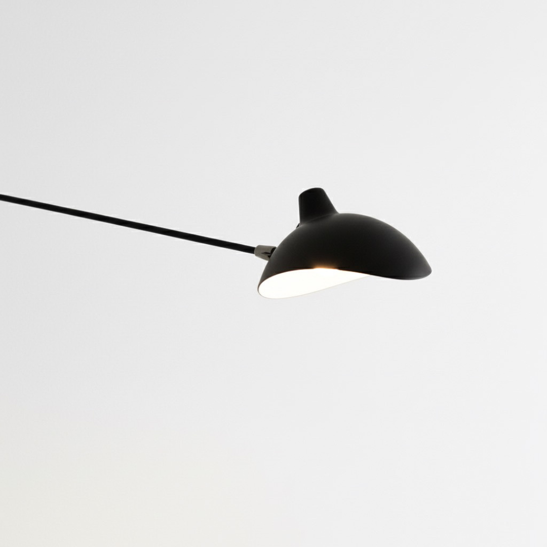 Lampe à double tête - Mouille