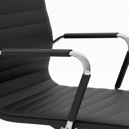 Silla de oficina en polipiel - Mesh