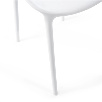 Pack de 4 sillas de diseño para exterior - Moisés