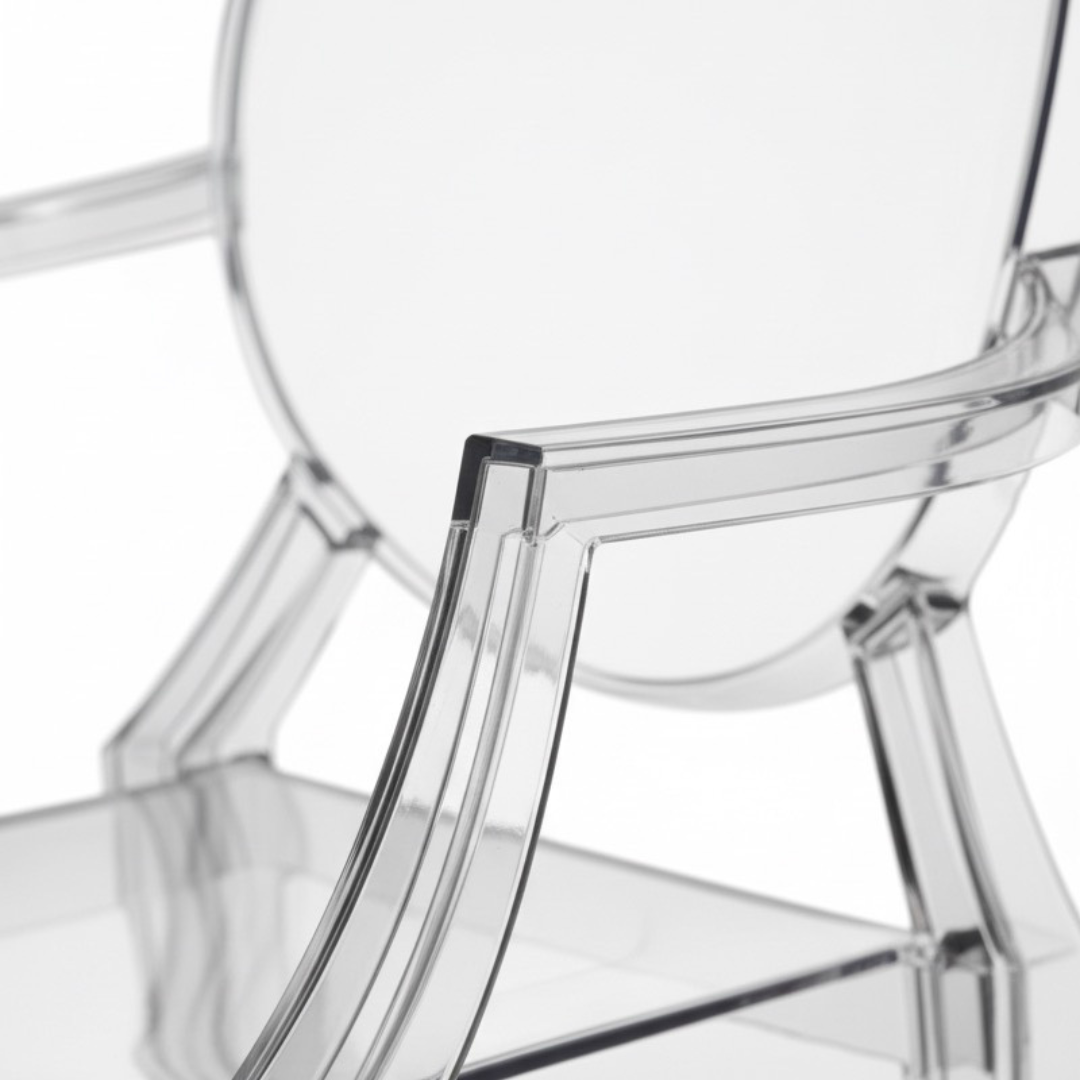 Silla de diseño ilu - Loui Ghost