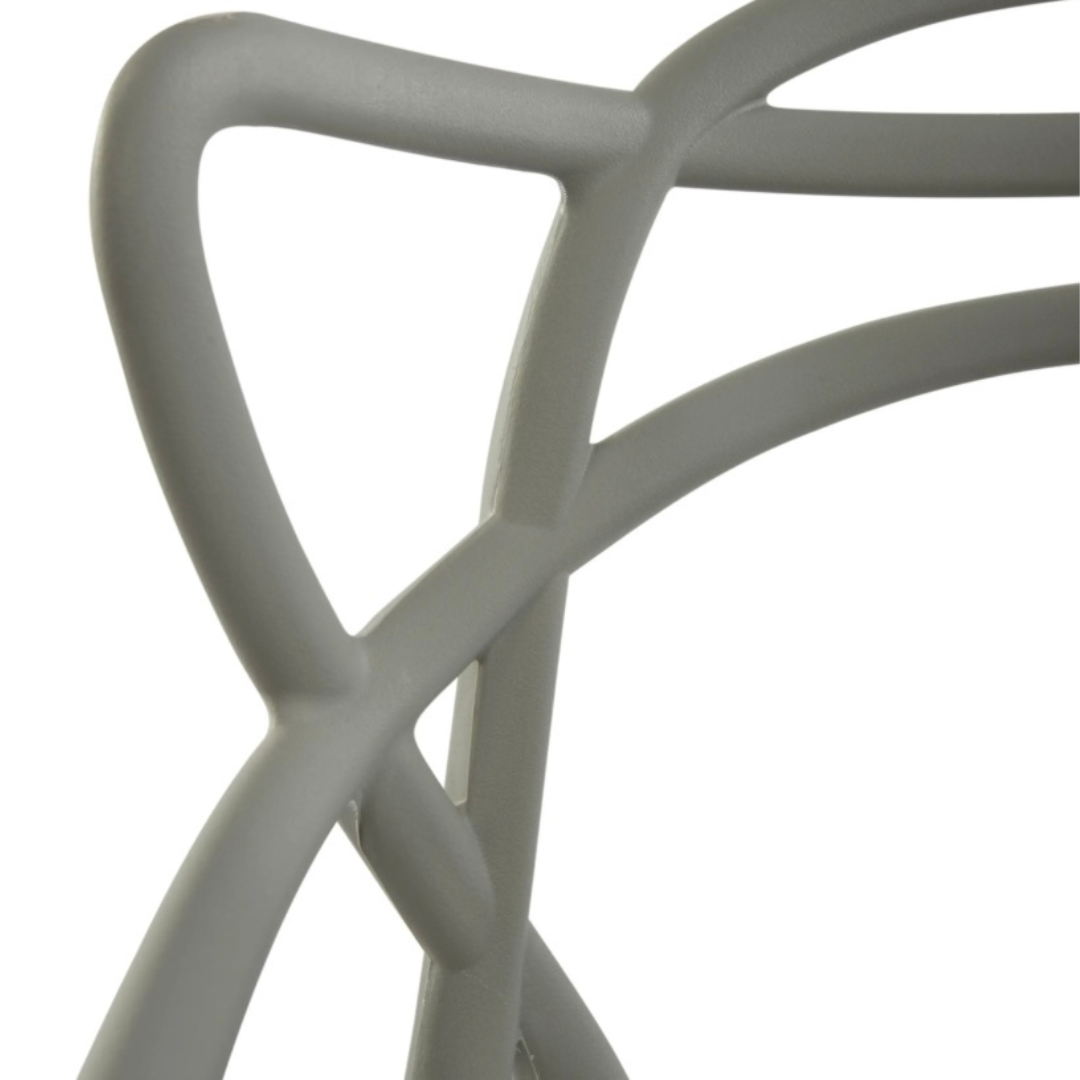 Pack de 4 sillas de diseño para exterior - Moisés