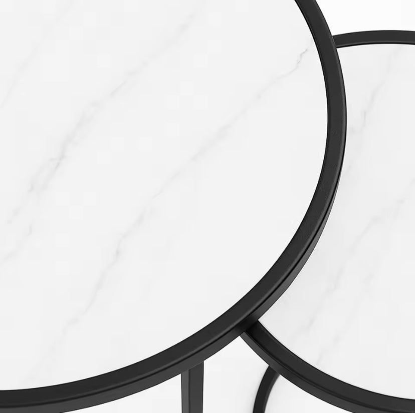 Ensemble de 3 tables - Lune