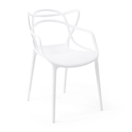 Pack de 4 sillas de diseño para exterior - Moisés