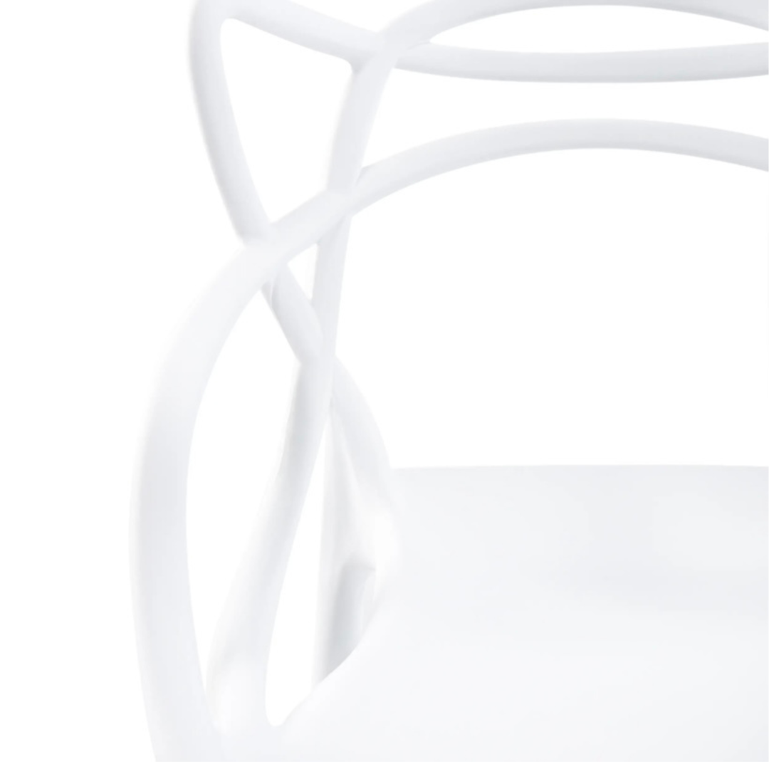 Pack de 4 sillas de diseño para exterior - Moisés