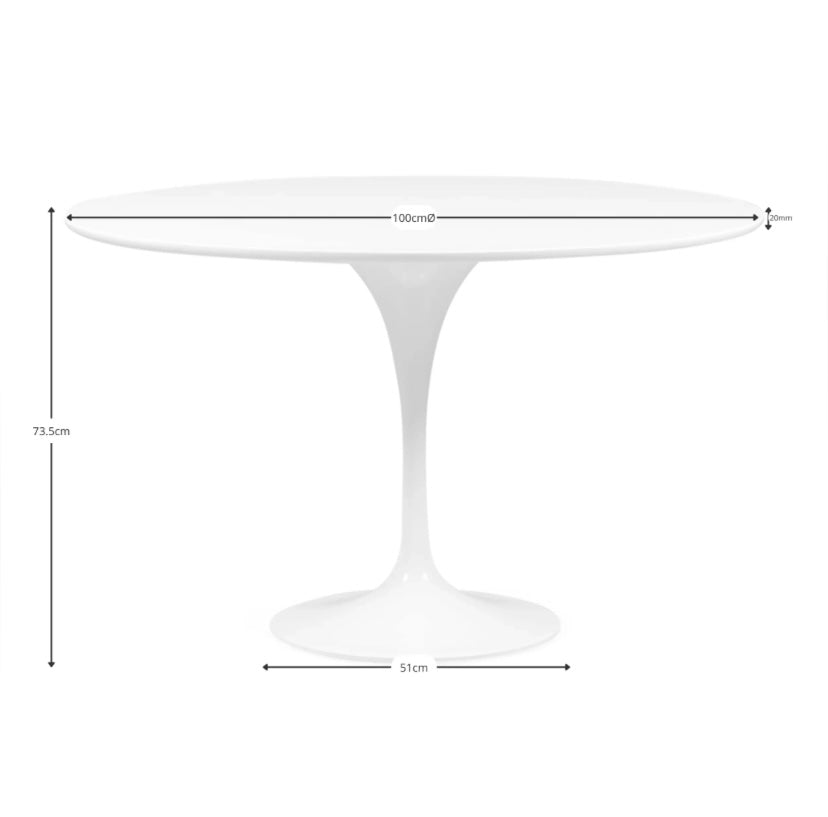 Mesa de diseño dinning - Tulipa