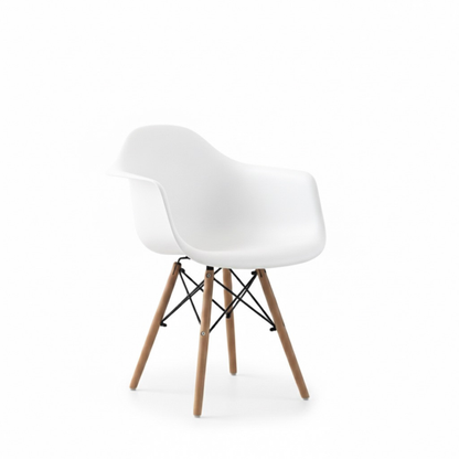 Pack de cuatro unidades silla de diseño con brazos - James