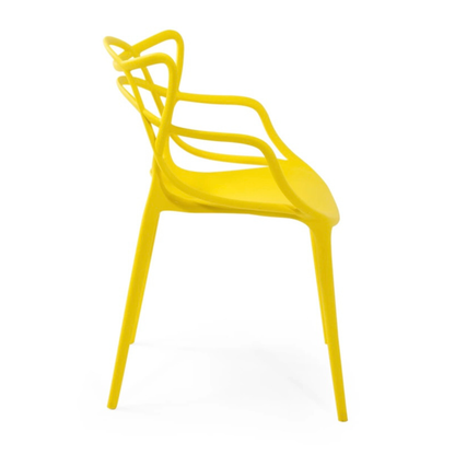 Pack de 4 sillas de diseño para exterior - Moisés