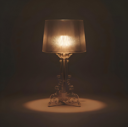 Lampe design - Bourgie transparente