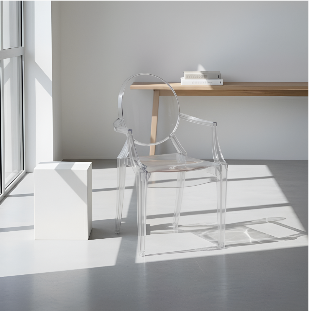 Silla de diseño ilu - Loui Ghost