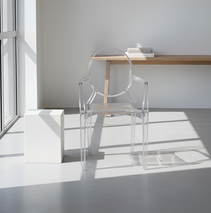 Silla de diseño ilu - Loui Ghost