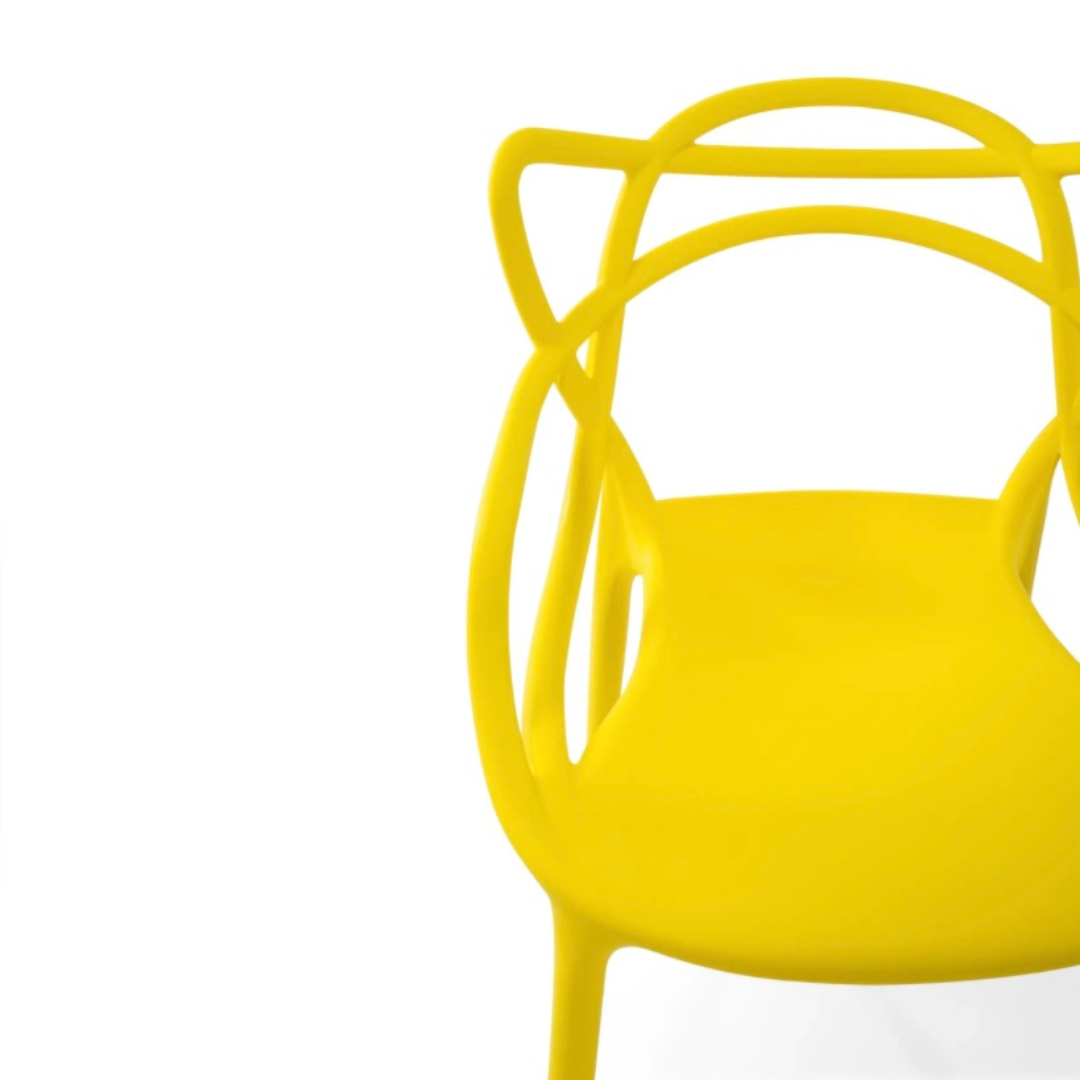 Pack de 4 sillas de diseño para exterior - Moisés