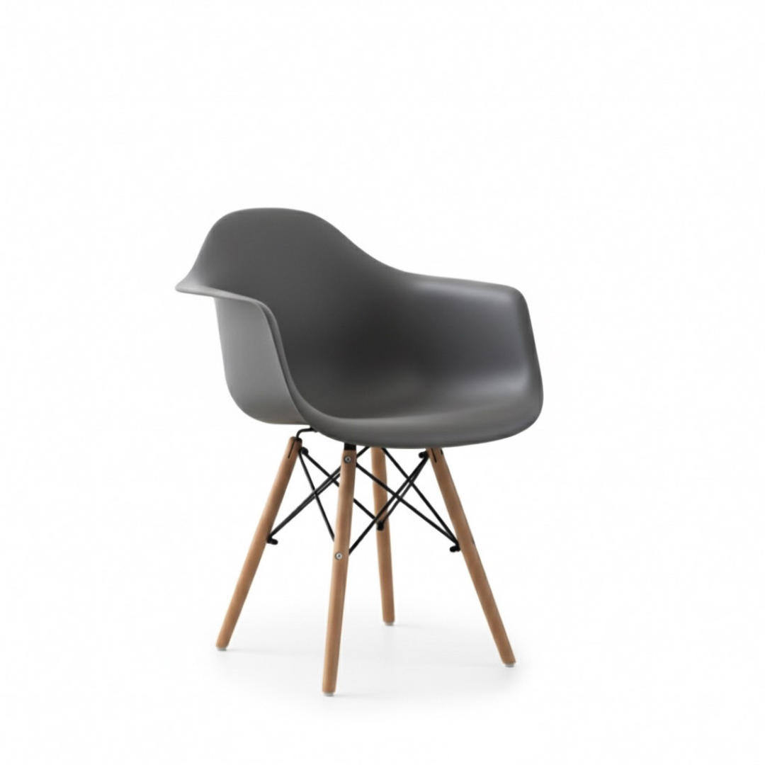 Pack de cuatro unidades silla de diseño con brazos - James