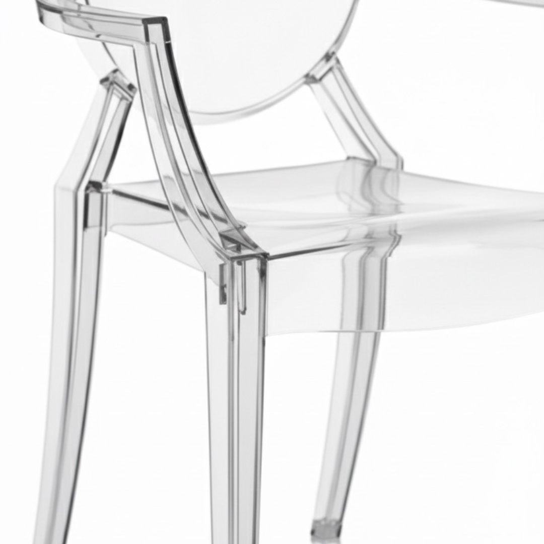 Silla de diseño ilu - Loui Ghost