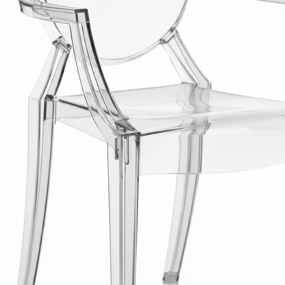 Silla de diseño ilu - Loui Ghost