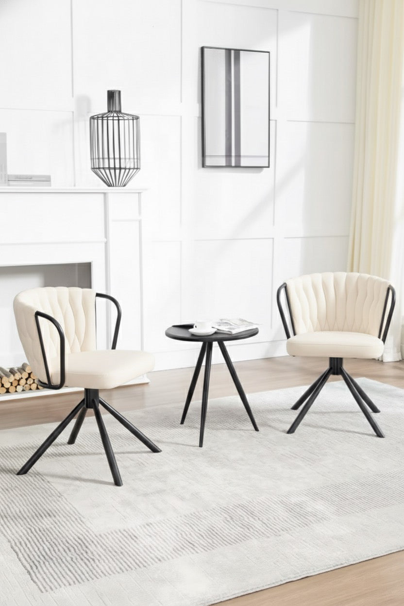 Set de 2 sillas de comedor - Amiri