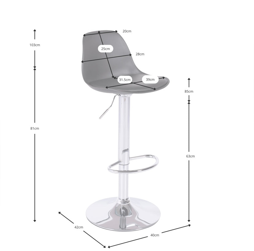 Taburete regulable - Knoll