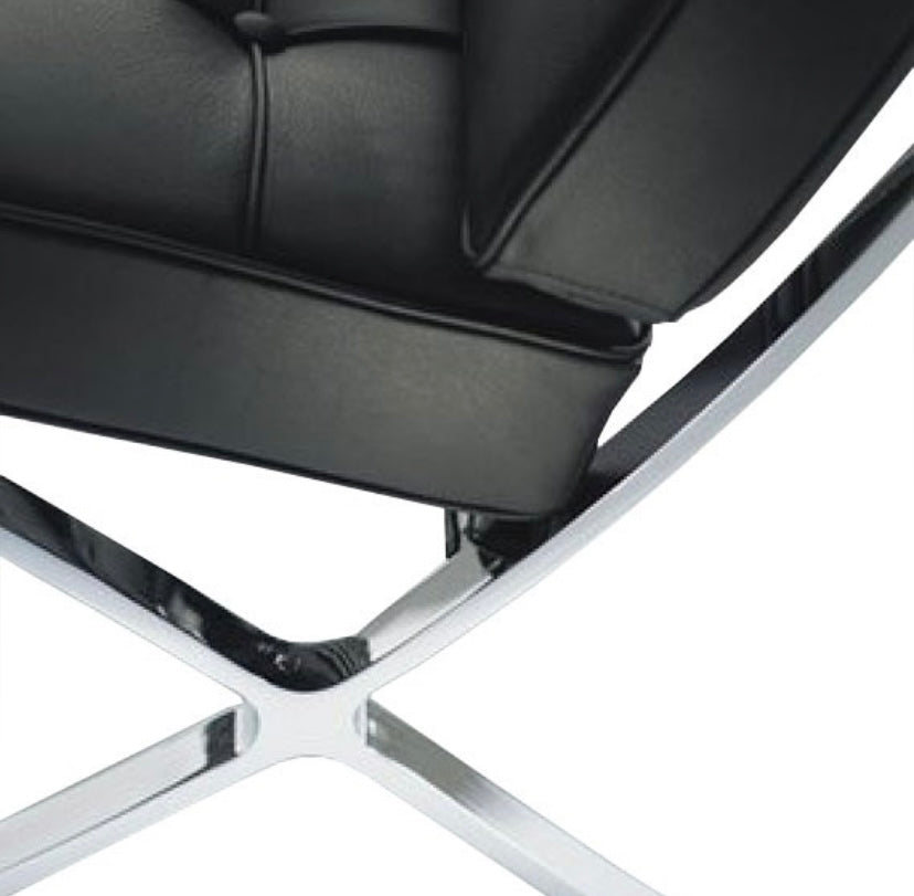 Silla de de diseño en piel - Barcelona