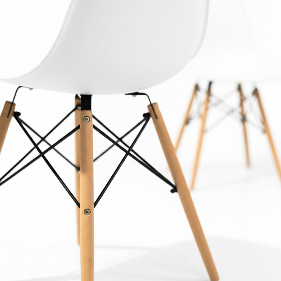 Pack de cuatro unidades silla de diseño - James