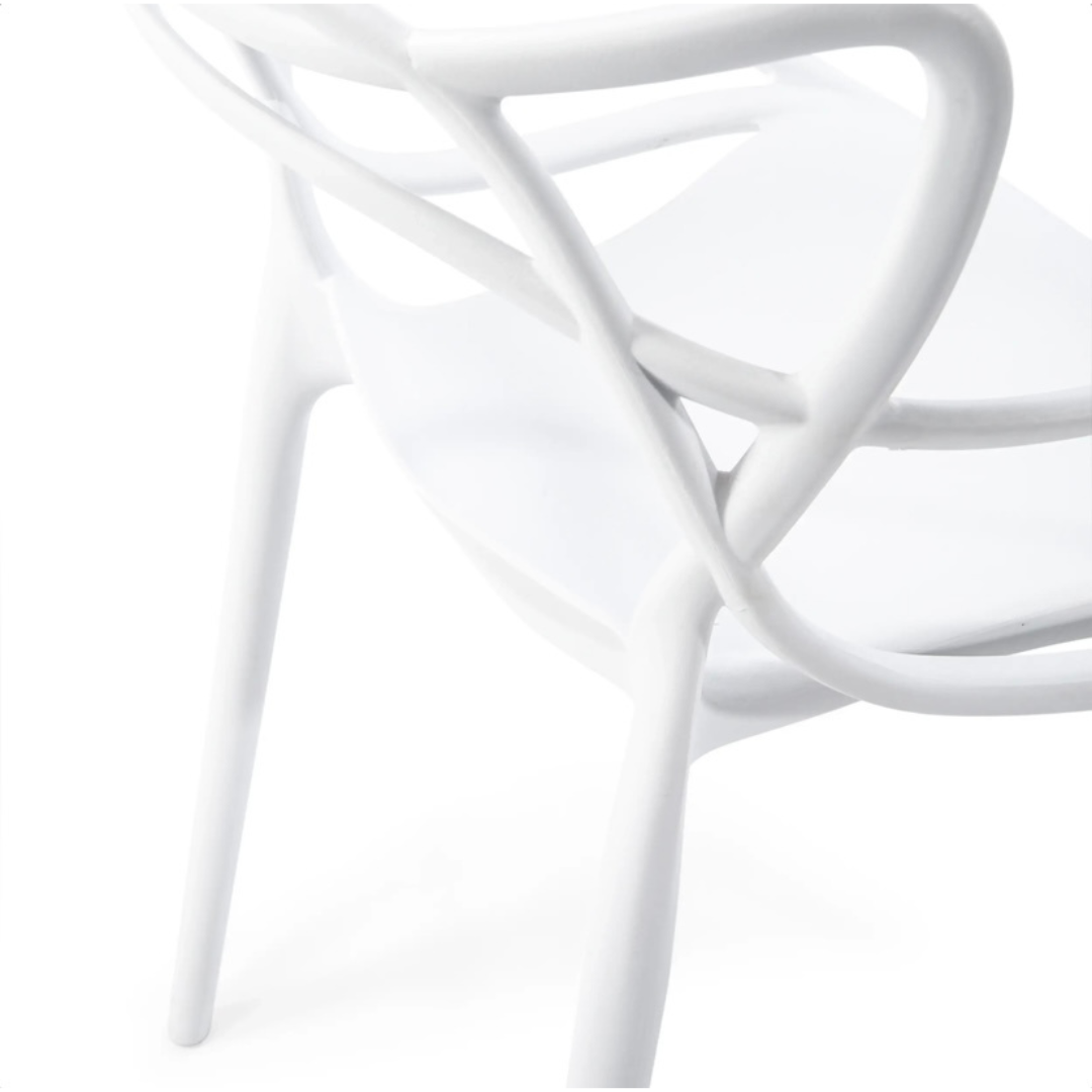 Pack de 4 sillas de diseño para exterior - Moisés