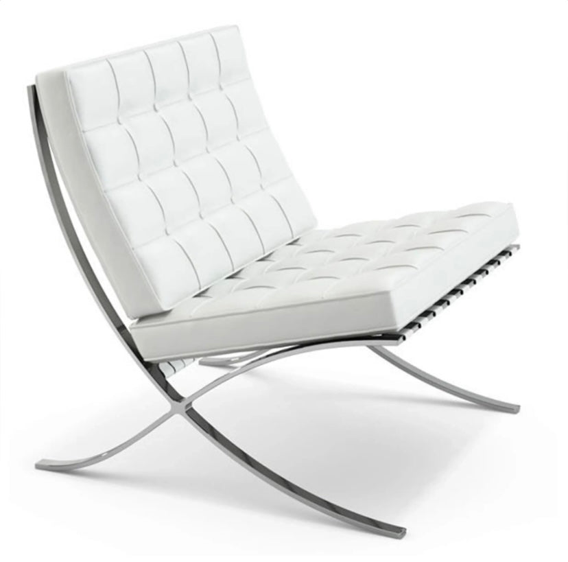 Silla de de diseño en piel - Barcelona