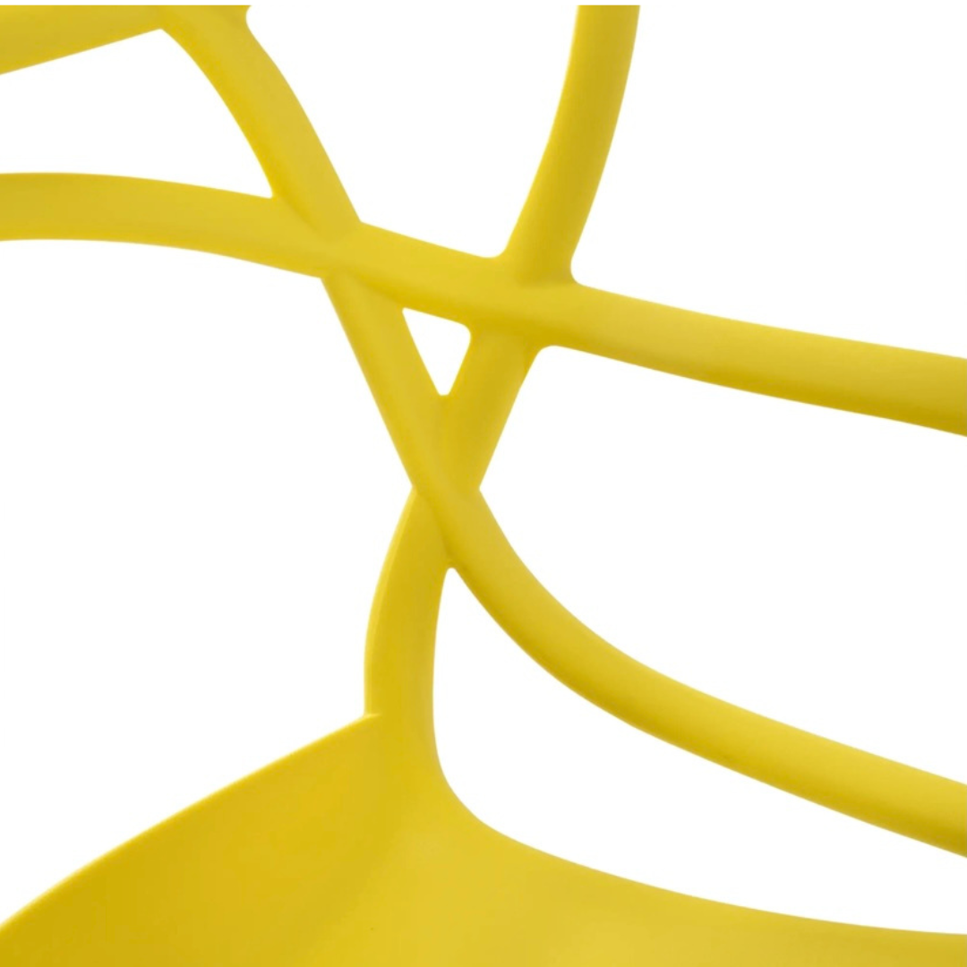 Pack de 4 sillas de diseño para exterior - Moisés