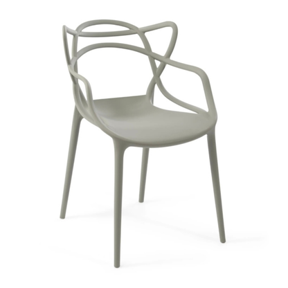 Pack de 4 sillas de diseño para exterior - Moisés