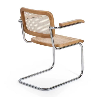 Chaise de salle à manger italienne avec accoudoirs - Cesca